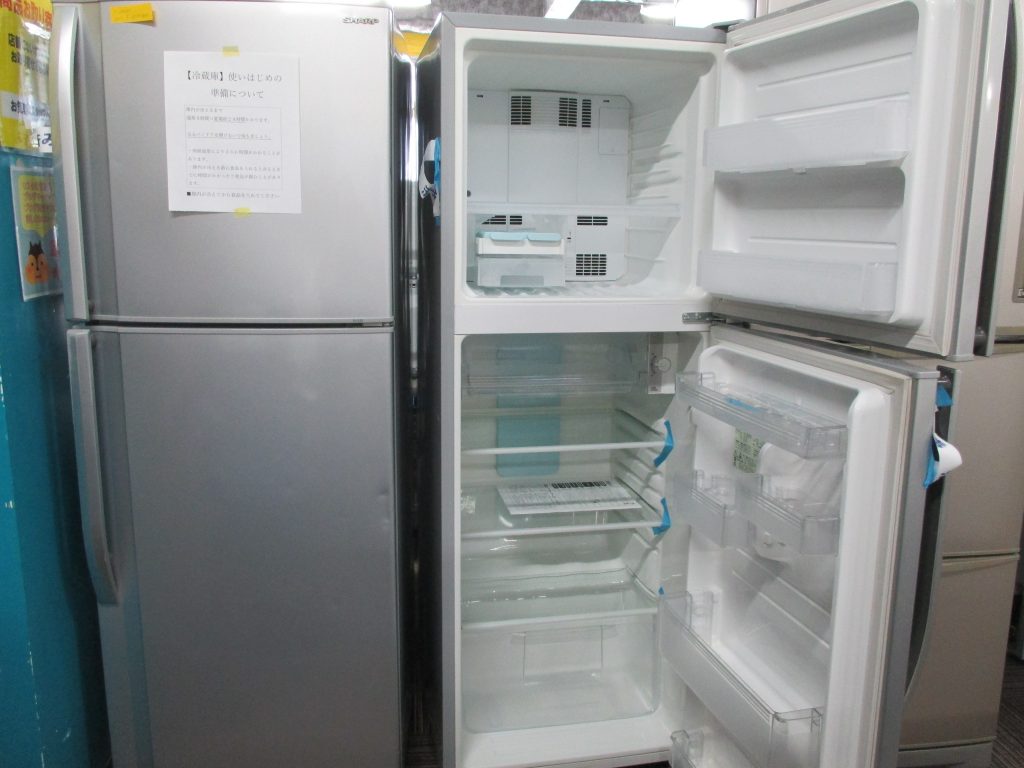 中古２ドア冷蔵庫２３０Ｌ