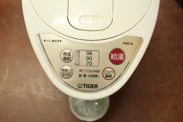 タイガー電気ポット3L中古