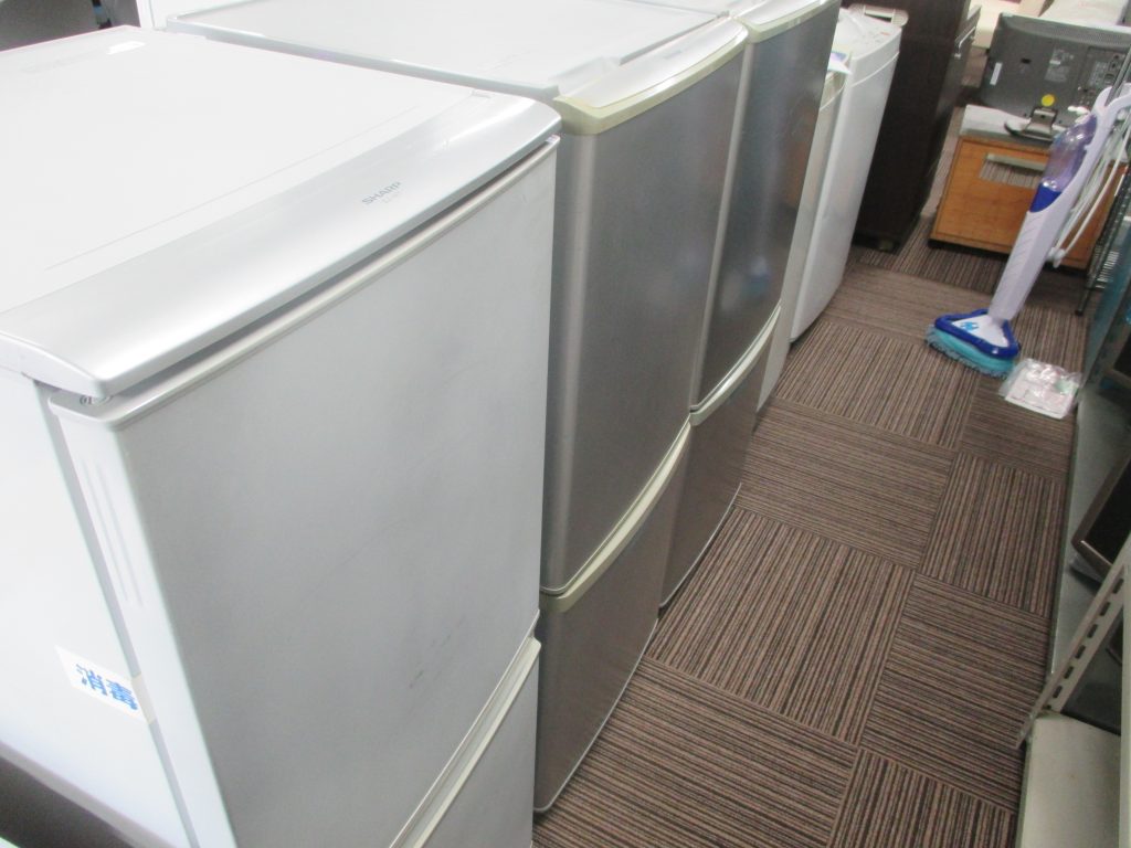 中古2ドア冷蔵庫120Ｌ