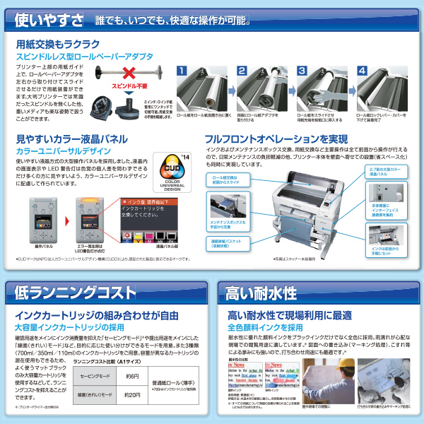 【中古】A1プリンター 大判複合機 エプソン SC-T32MFP 送料別途見積